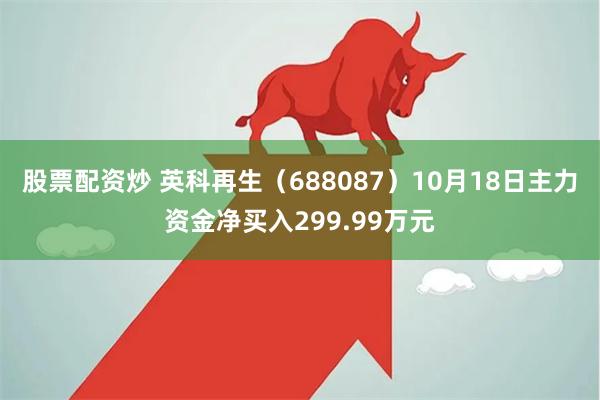 股票配资炒 英科再生（688087）10月18日主力资金净买入299.99万元